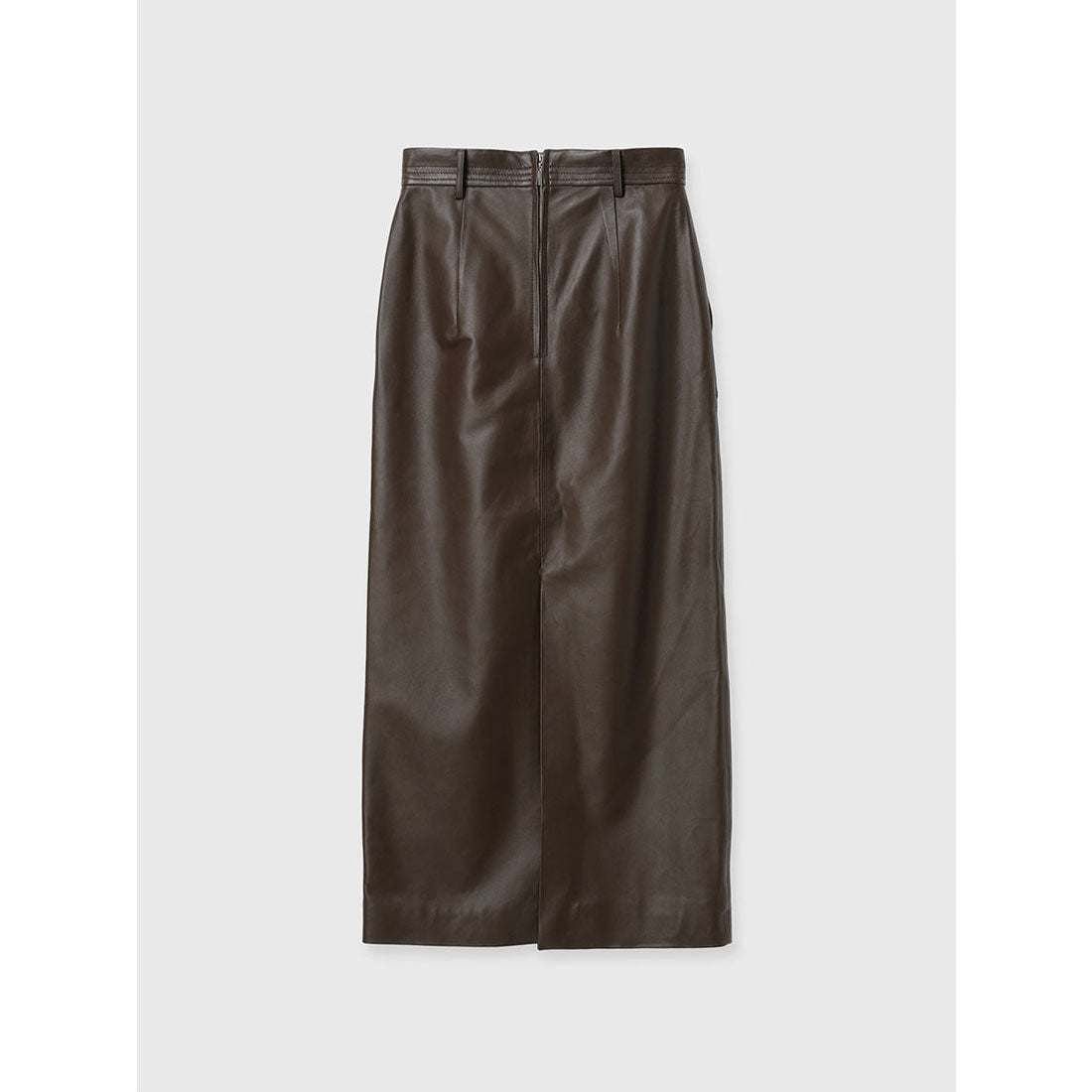 アニュアンス anuans レザータイトスカート （DARK BROWN） DARK BROWN