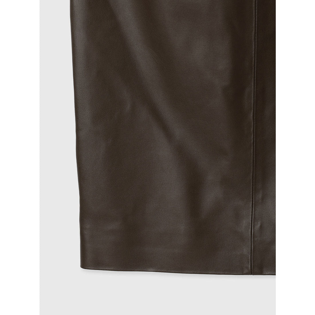 アニュアンス anuans レザータイトスカート （DARK BROWN） DARK BROWN
