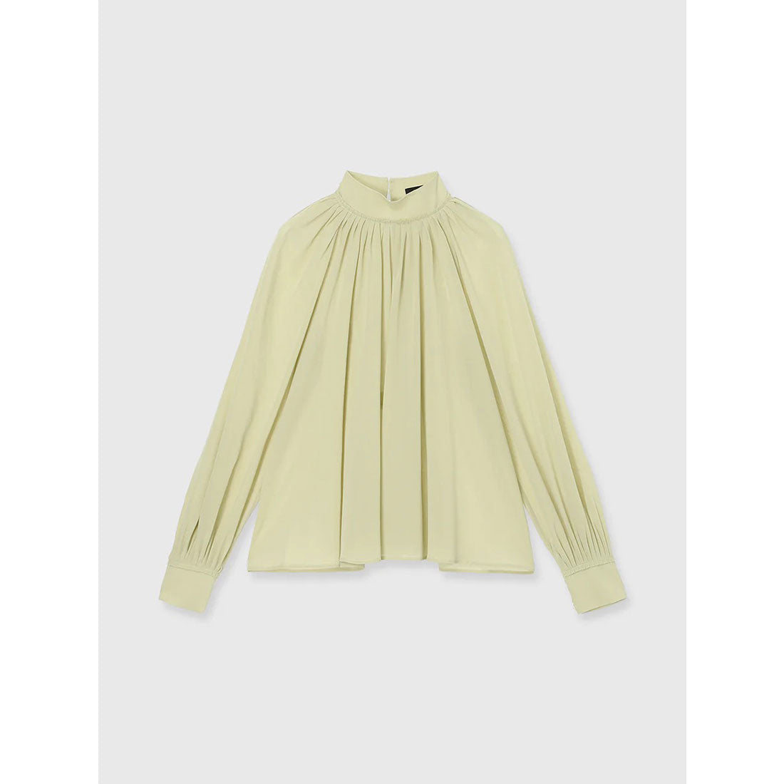 アニュアンス anuans キュプラコットンボリュームブラウス （PISTACHIO GREEN） PISTACHIO GREEN