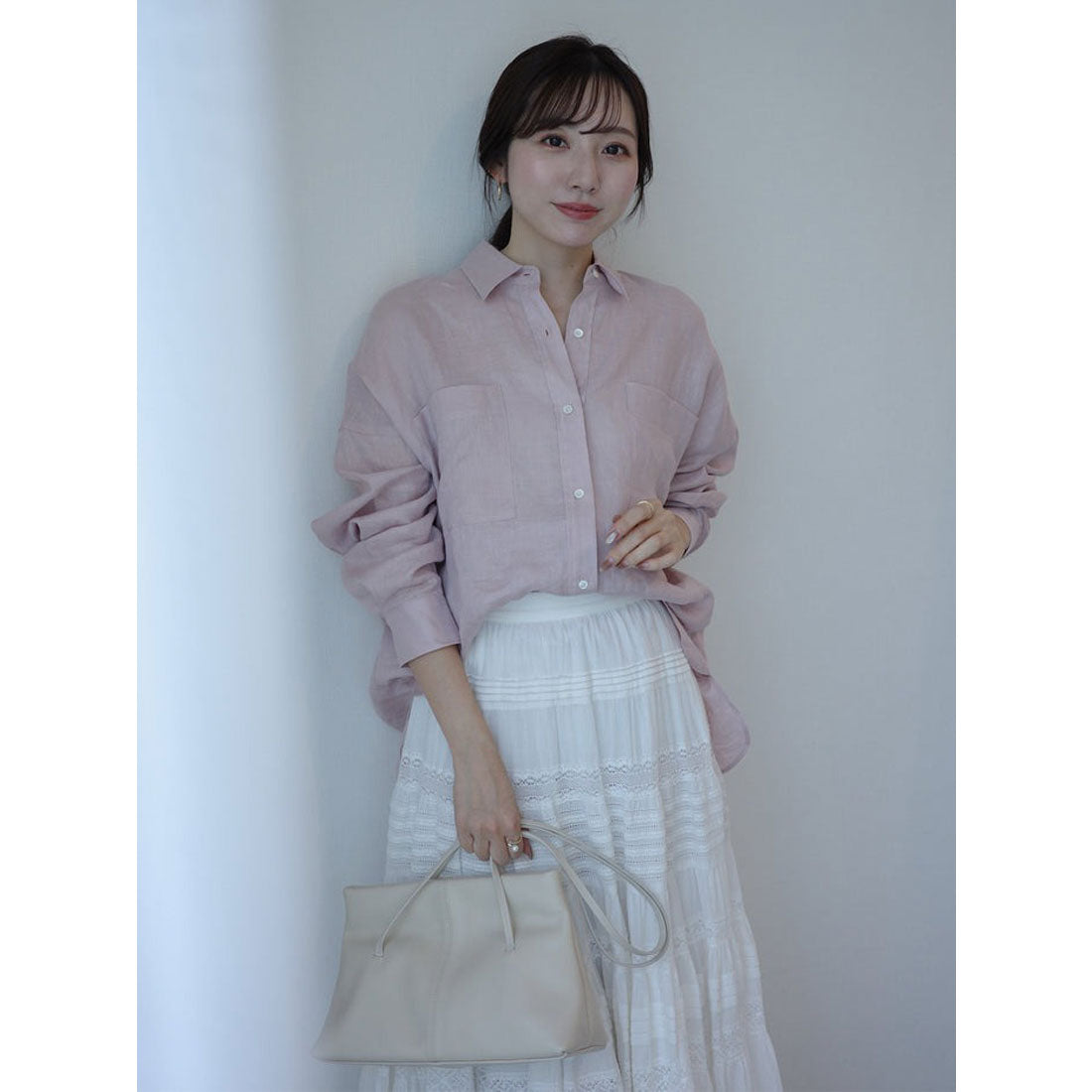 アニュアンス anuans レースパネルティアードスカート （BLACK） BLACK