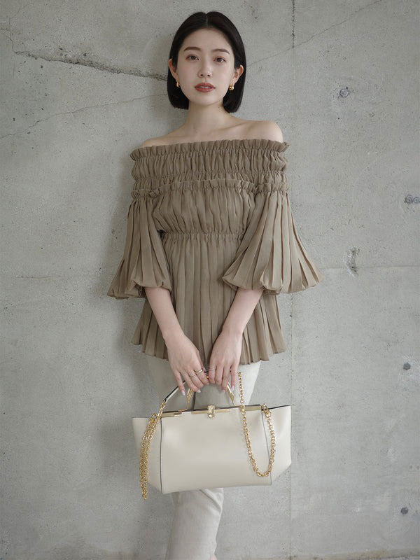 アニュアンス anuans 【26SS】Slim straight denim （BEIGE） BEIGE