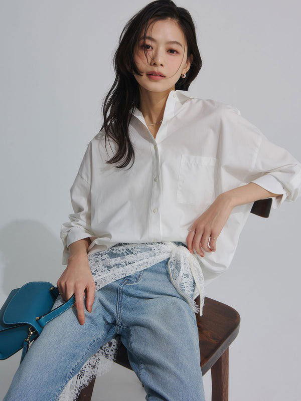 アニュアンス anuans 【26SS】Slim straight denim （BEIGE） BEIGE