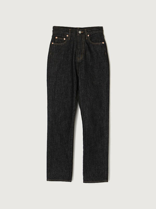 アニュアンス anuans 【26SS】Slim straight denim （BLACK） BLACK