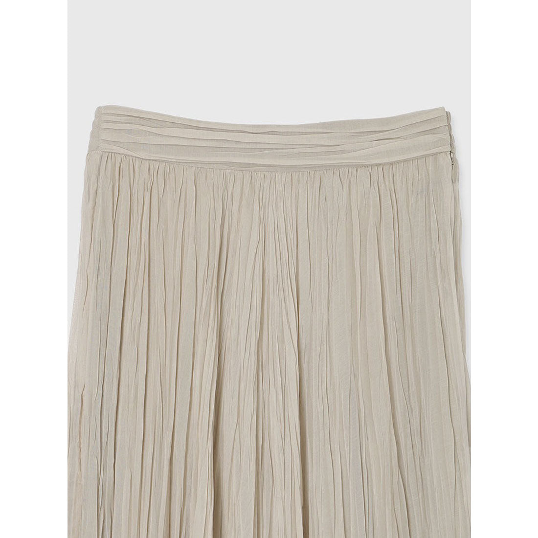 アニュアンス anuans エアリーワッシャープリーツスカート （IVORY） IVORY