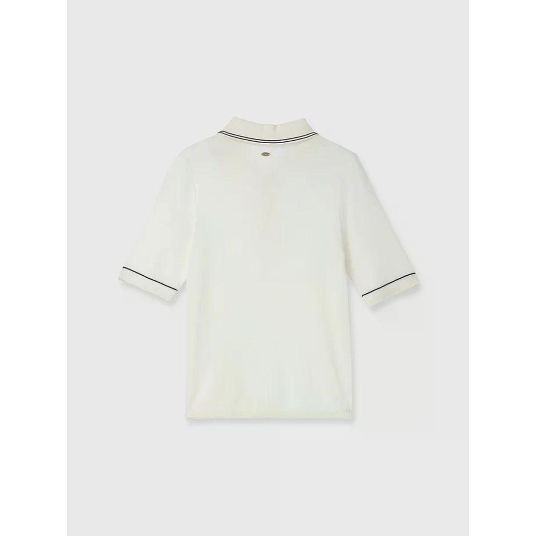 アニュアンス anuans テンセルポロニットトップス （YELLOW BEIGE） YELLOW BEIGE