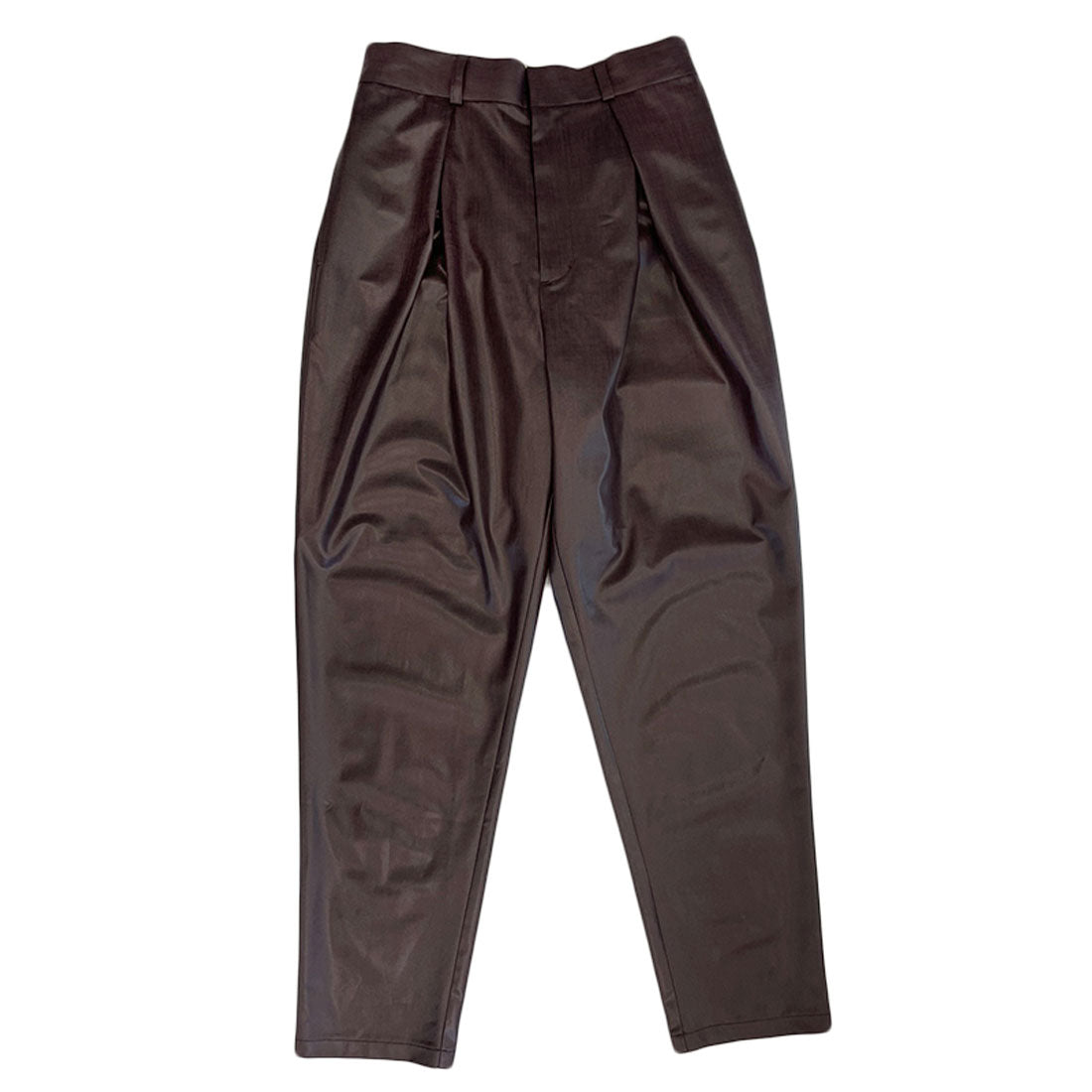 anuans Cross-stacked chintz tapered pants