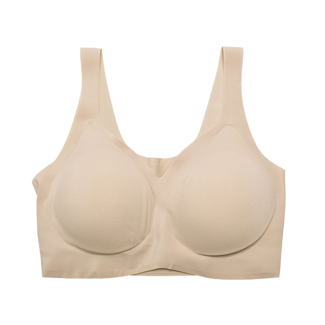 アンリエッテ ANLIETTE AN202 ゼロブラ 華 下着 （ベージュ） ベージュ