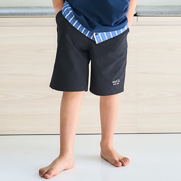 アンドディー. プティマイン and D. petit main 【水陸両用】ショートパンツ （黒） 黒