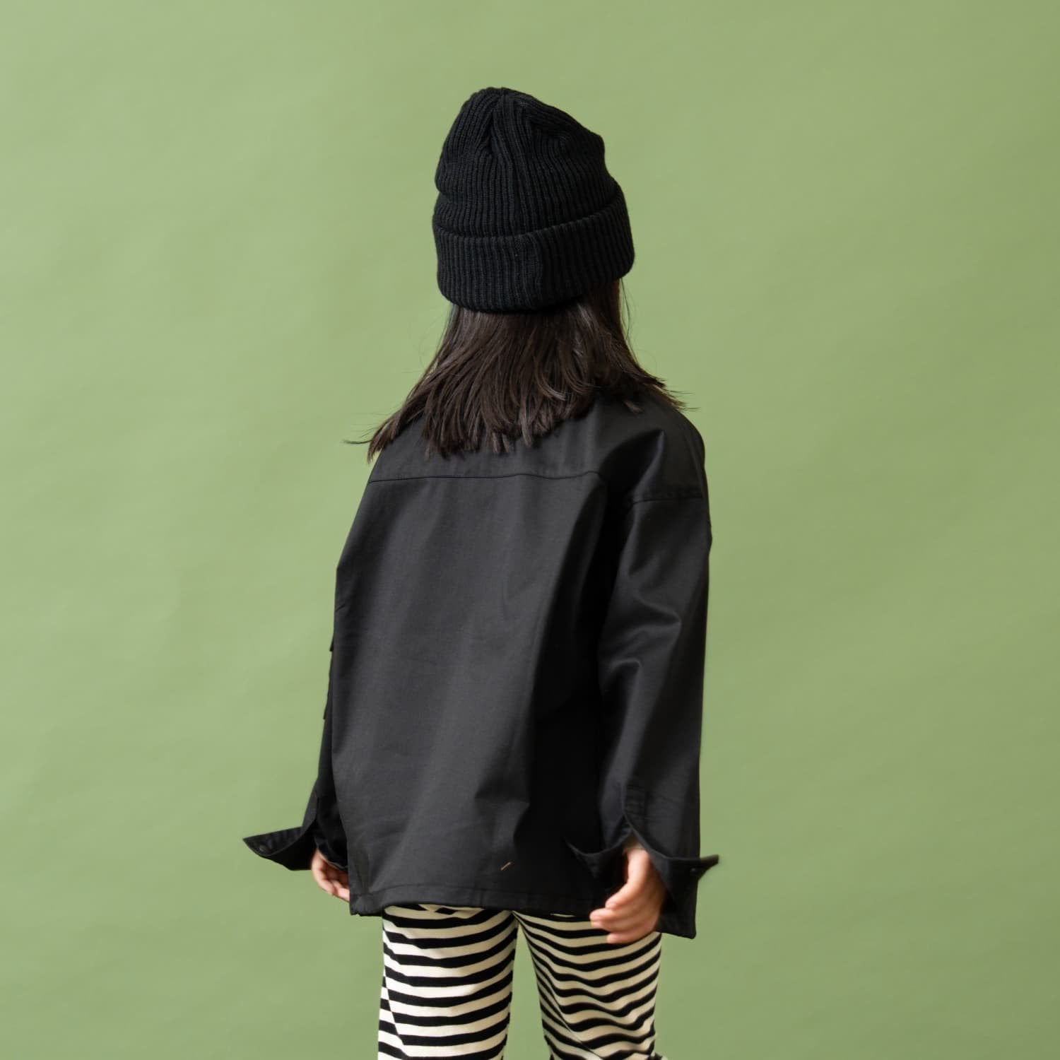 アンドディー. プティマイン and D. petit main 【Penfield】KIDS Wポケットシャツジャケット （黒） 黒