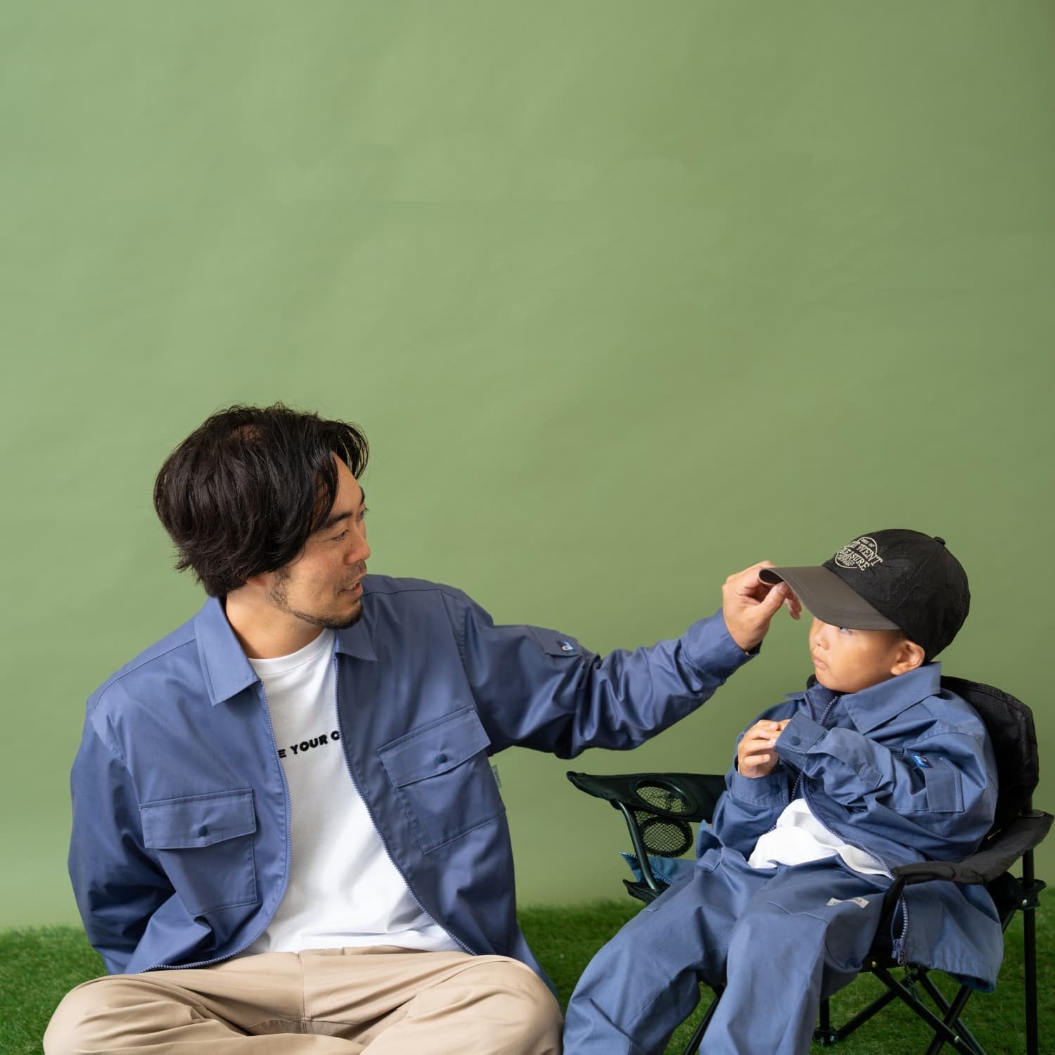 アンドディー. プティマイン and D. petit main 【Penfield】KIDS Wポケットシャツジャケット （黒） 黒