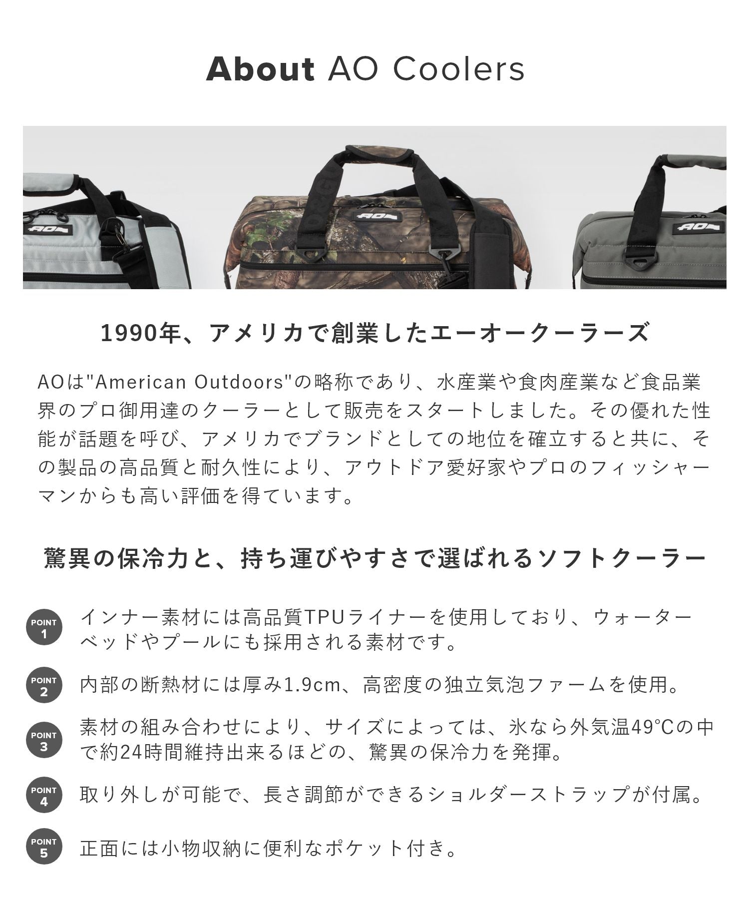 エーオークーラーズ AO Coolers エーオークーラーズ AO COOLER AOクーラーズクーラーボックス ソフトクーラー レジャー キャンプ 24パック バリスティック アウトドア 23L （シルバー） シルバー