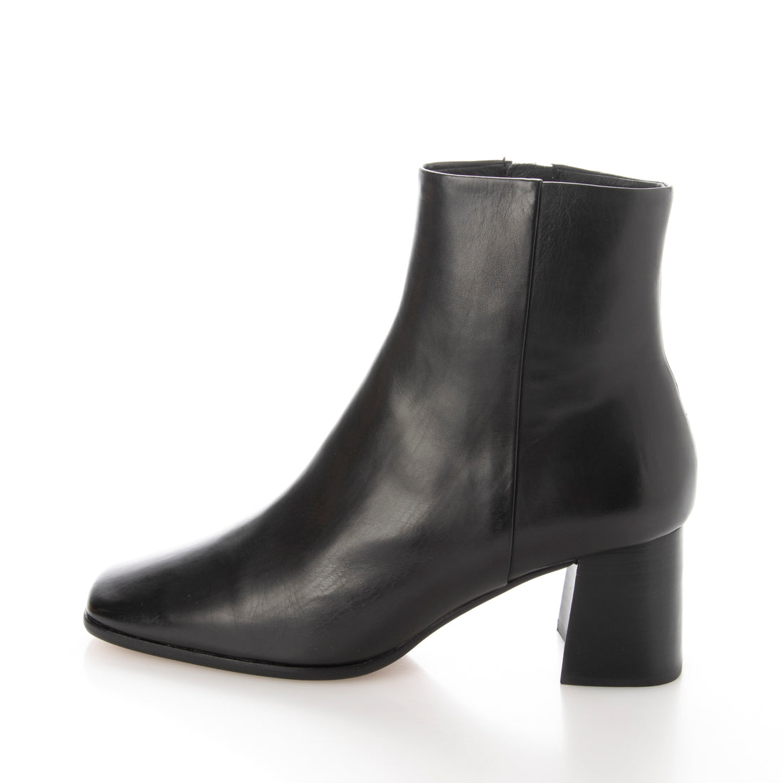 アポム APOM サイドジップアンクルブーツ60（ブラック） ブラック