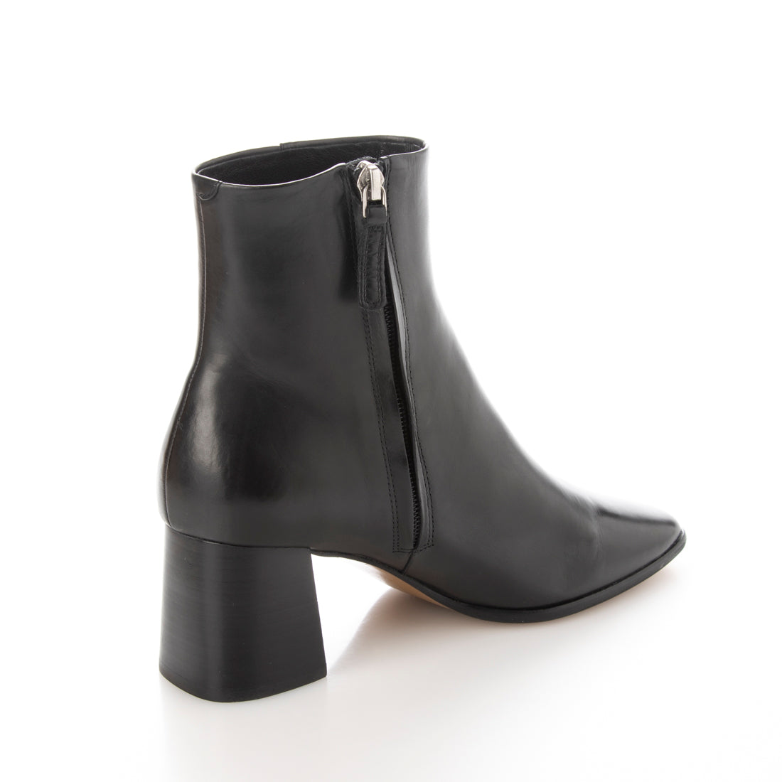 アポム APOM サイドジップアンクルブーツ60（ブラック） ブラック
