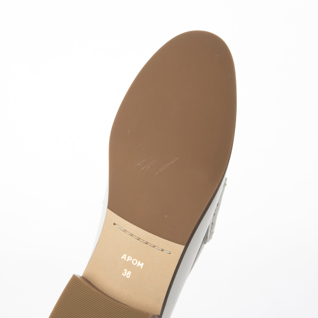 アポム APOM ホースビットモカシン 30