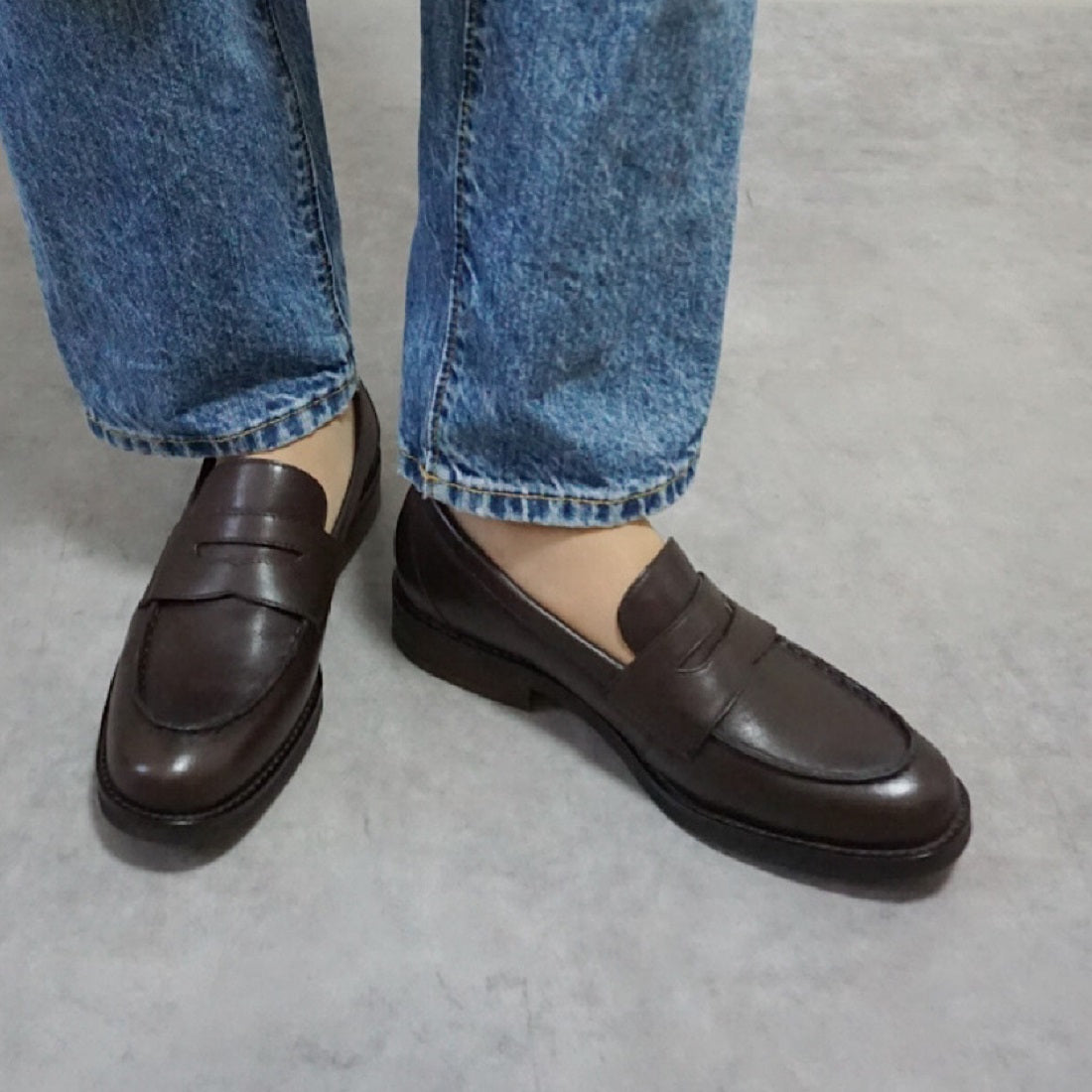 APOM coin loafers