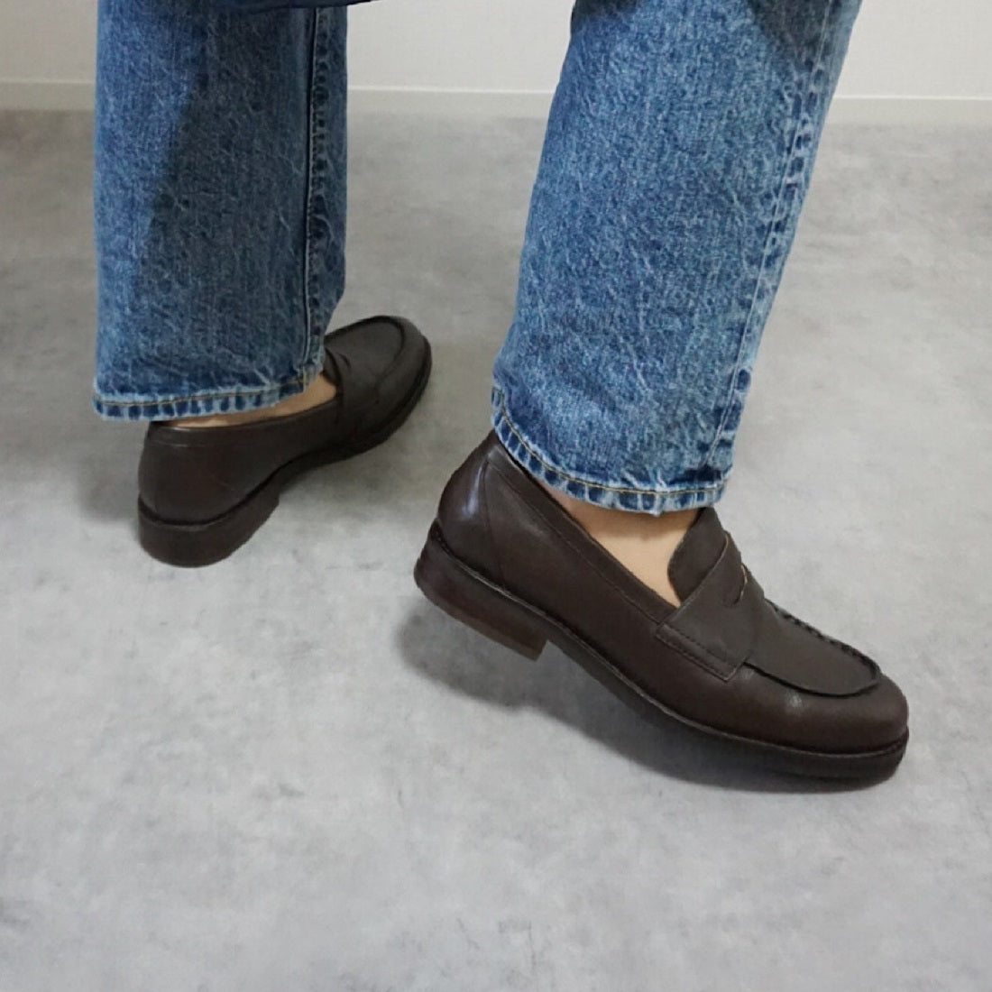 APOM coin loafers