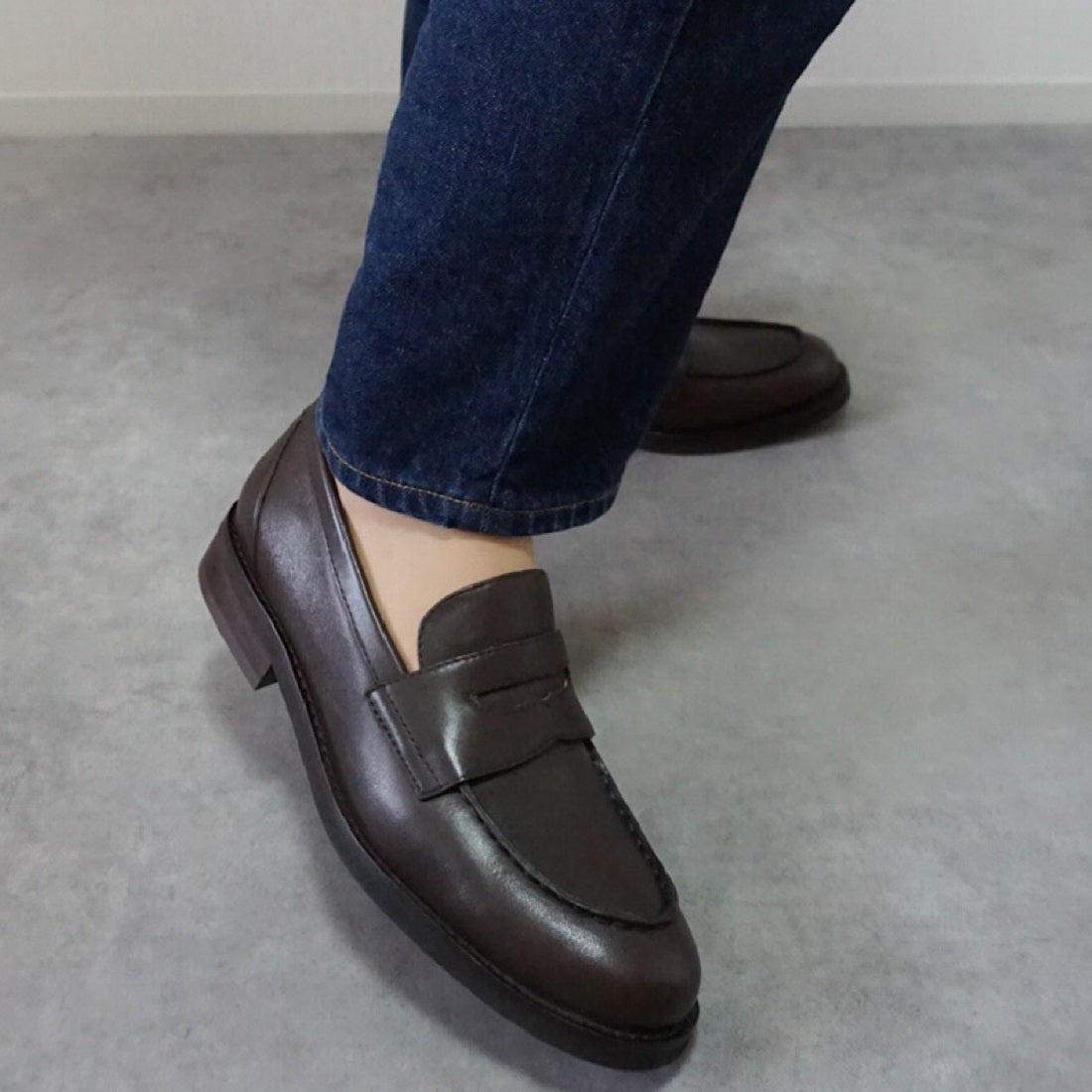 APOM coin loafers