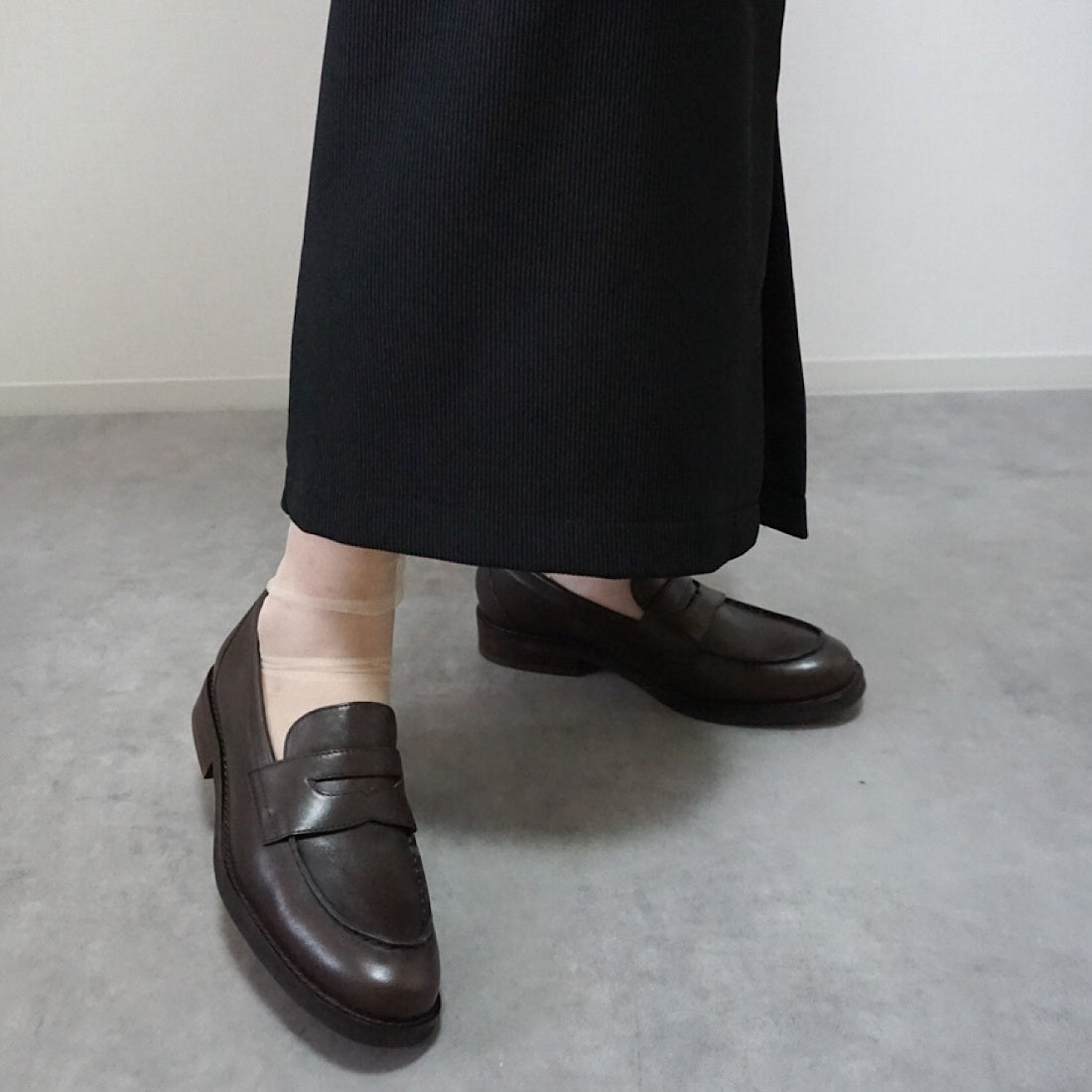 APOM coin loafers