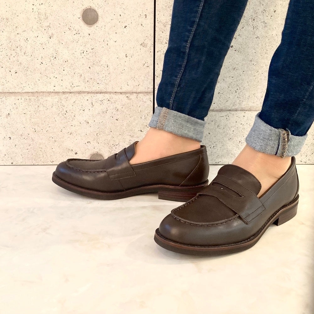 APOM coin loafers