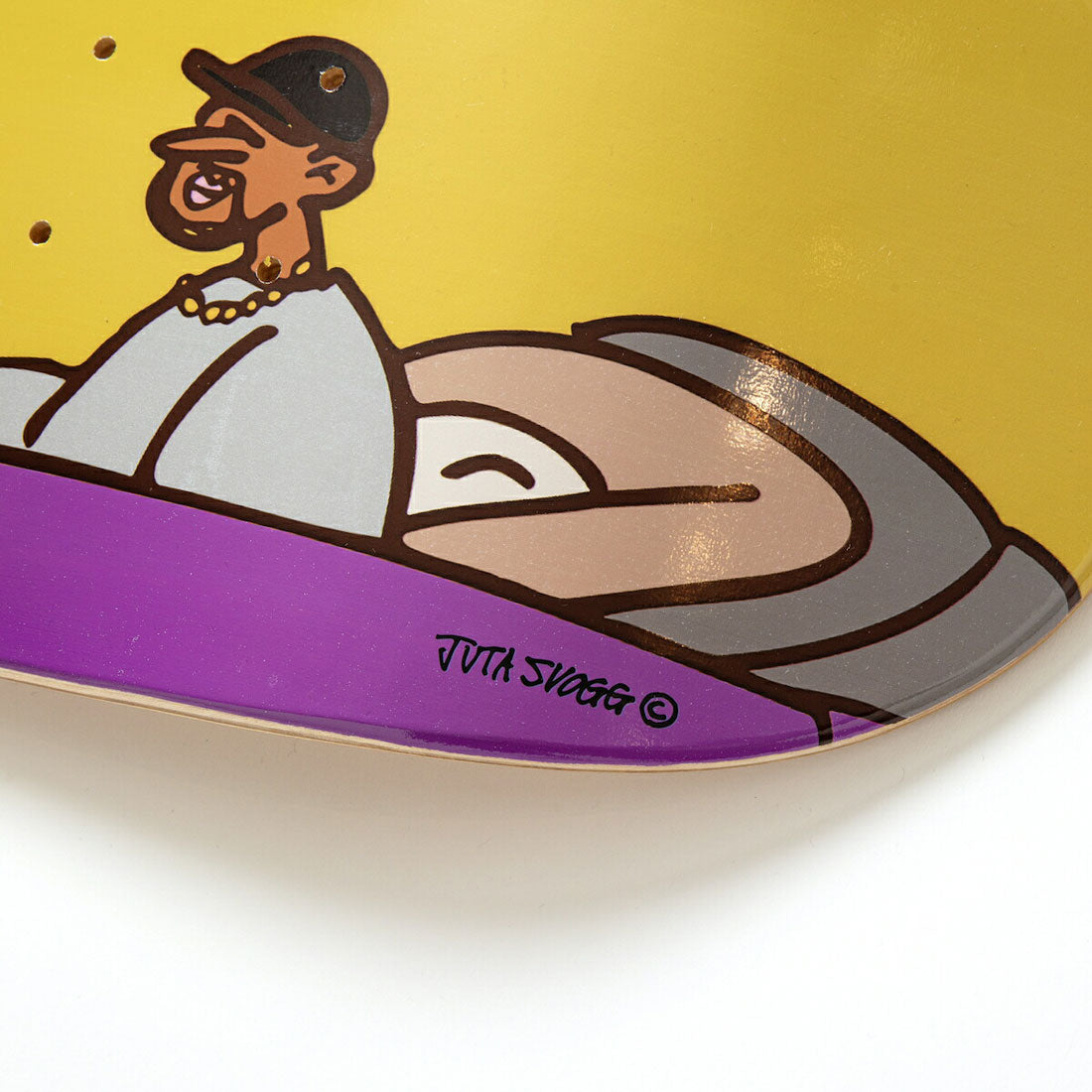 Applebum Up in Smoke Skate Deck