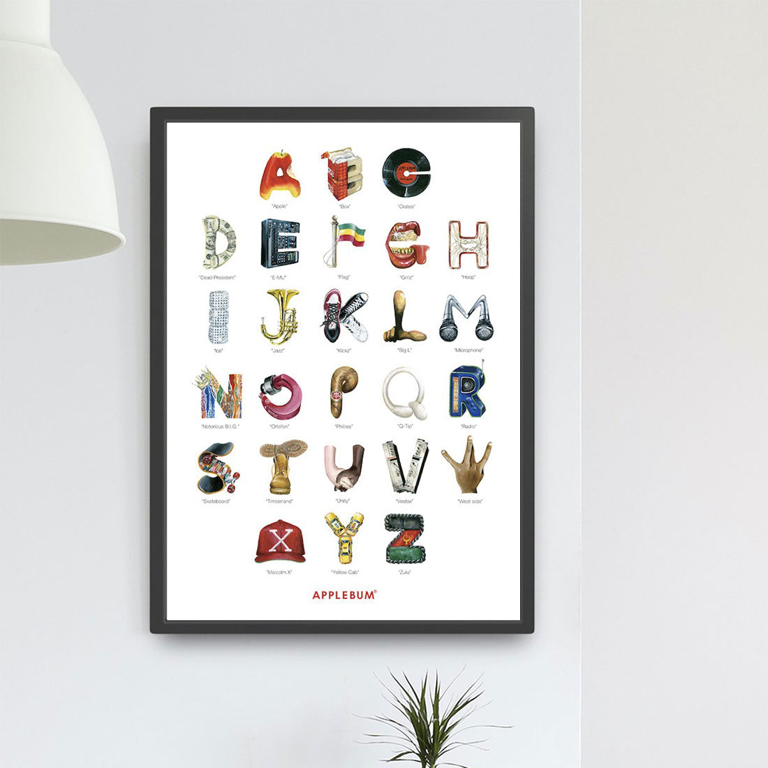 アップルバム APPLEBUM “アルファベット” A1 ポスター（“Alphabet” A1 Poster） （Alphabet） Alphabet