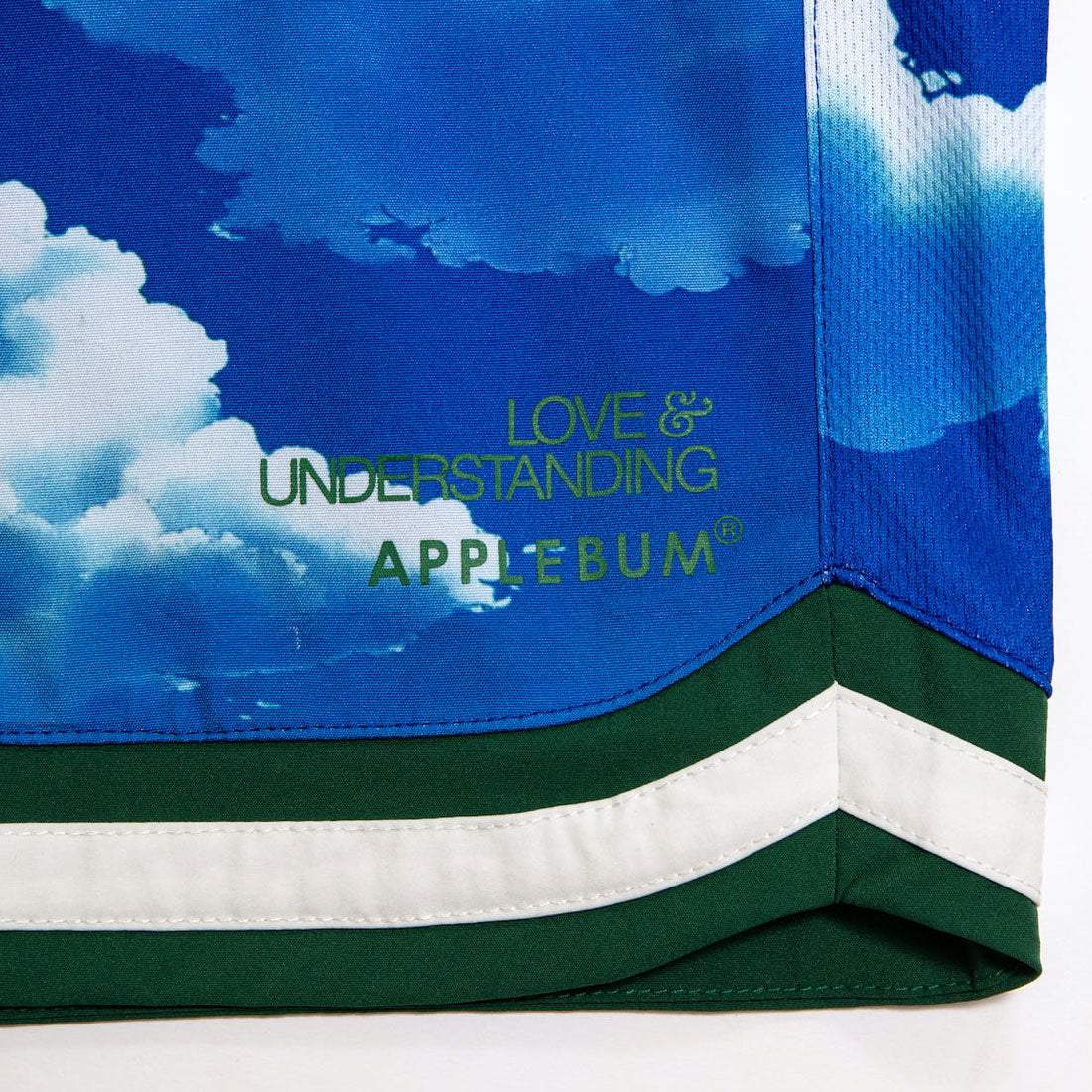 アップルバム APPLEBUM APPLEBUM ”Kiss the sky” Basketball Shorts（アップルバム ”キス ザ スカイ” バスケットボール ショーツ） （Blue） Blue