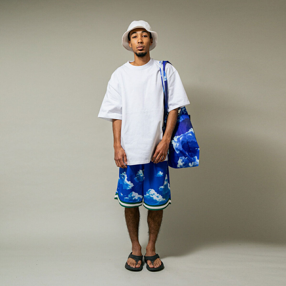 アップルバム APPLEBUM APPLEBUM ”Kiss the sky” Basketball Shorts（アップルバム ”キス ザ スカイ” バスケットボール ショーツ） （Blue） Blue