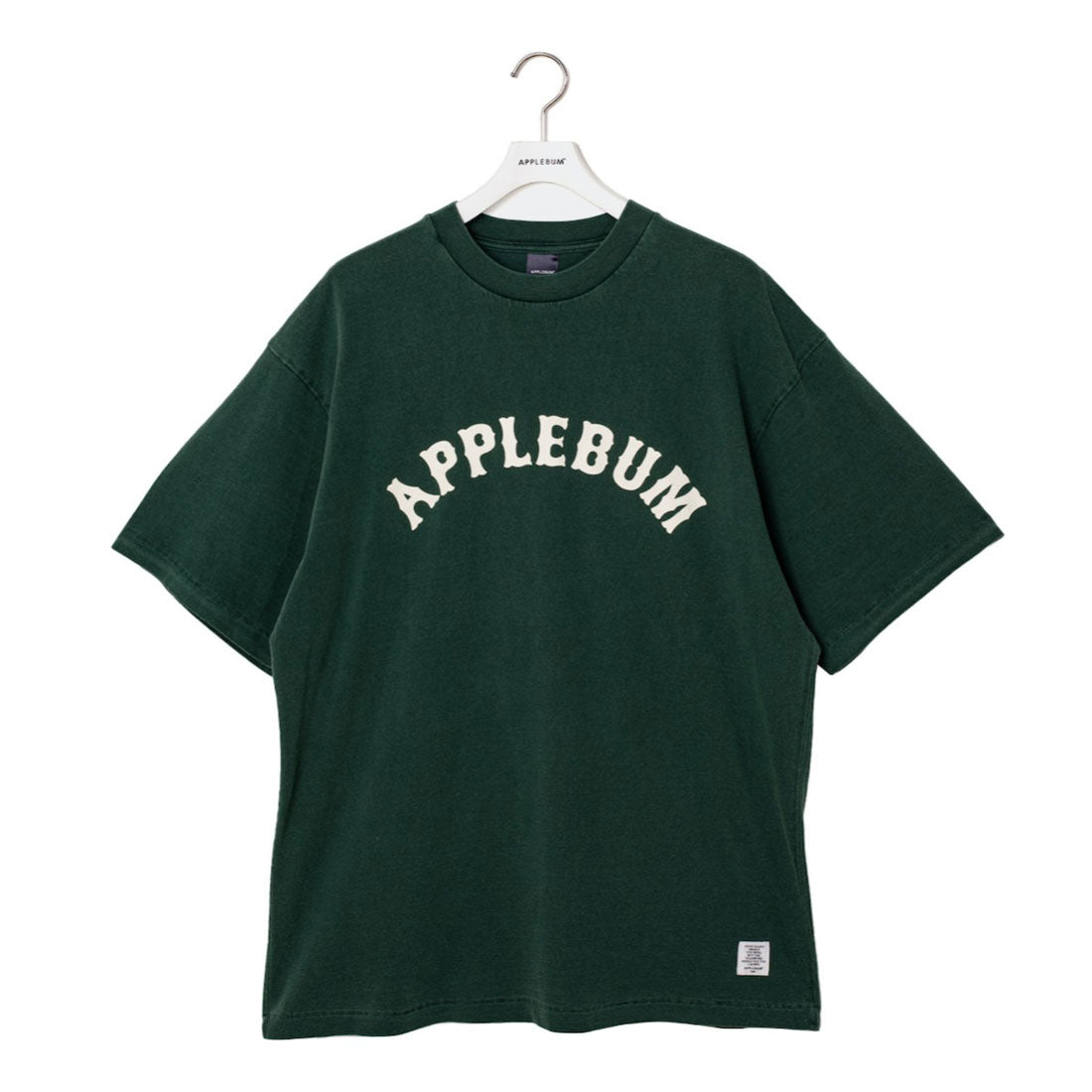 アップルバム APPLEBUM “オールド ベースボール” Tシャツ（“Old Baseball” T-shirt） （Pigment Green） Pigment Green