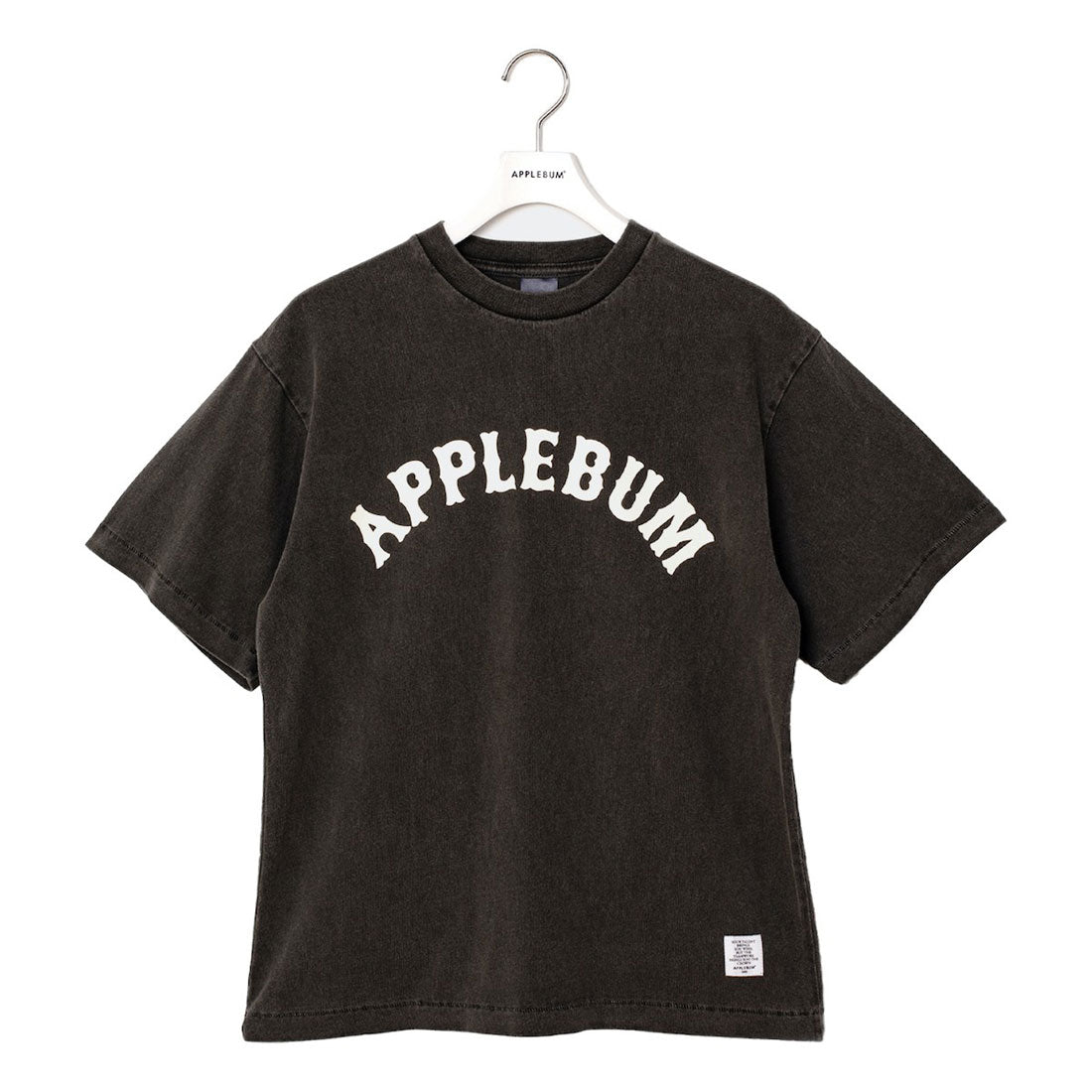 アップルバム APPLEBUM “オールド ベースボール” Tシャツ（“Old Baseball” T-shirt） （Pigment Black） Pigment Black