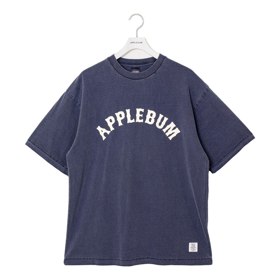 アップルバム APPLEBUM “オールド ベースボール” Tシャツ（“Old Baseball” T-shirt） （Pigment Navy） Pigment Navy