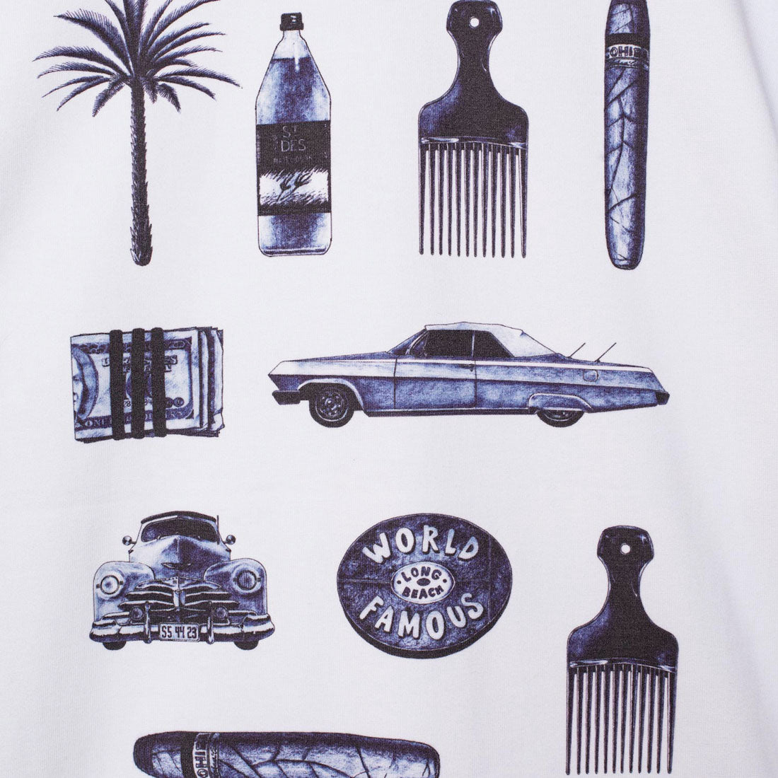 アップルバム APPLEBUM CALI Tシャツ（CALI T-SHIRT） （White） White