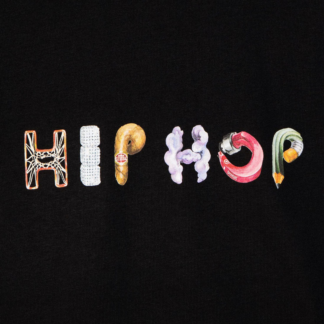 アップルバム APPLEBUM “アルファベット” Tシャツ（“Alphabet” T-shirt） （Black） Black