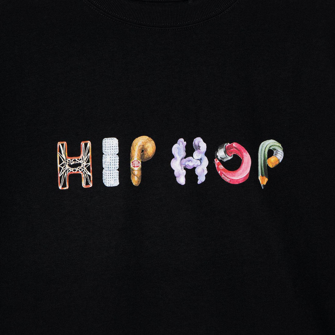 アップルバム APPLEBUM “アルファベット” Tシャツ（“Alphabet” T-shirt） （Black） Black
