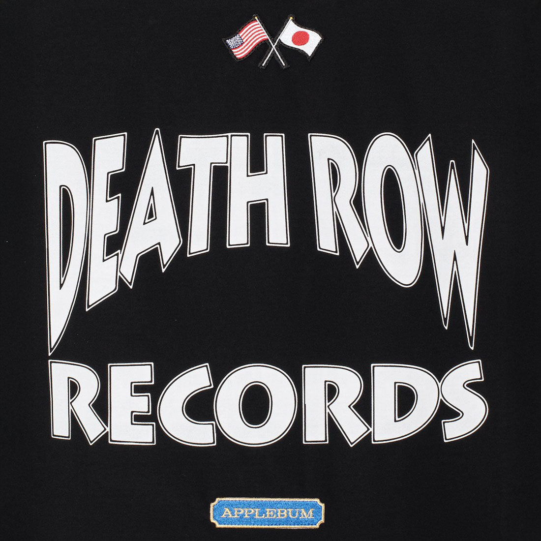 アップルバム APPLEBUM “デス ロウ レコード” コーチジャケット（“DEATH ROW RECORDS” COACH JACKET） （Black） Black