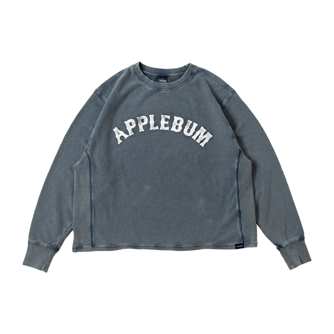 アップルバム APPLEBUM “オールド ベースボール” クルースウェット（“Old Baseball” Crew Sweat） （Vintage Navy） Vintage Navy