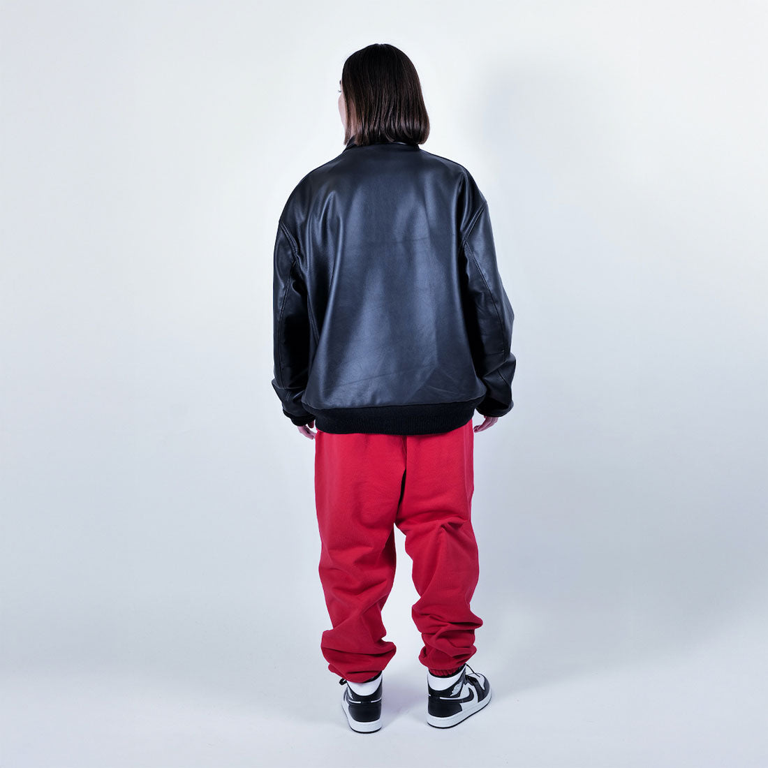 アップルバム APPLEBUM A-2 レザー ジャケット（A-2 Leather Jacket） （Black） Black