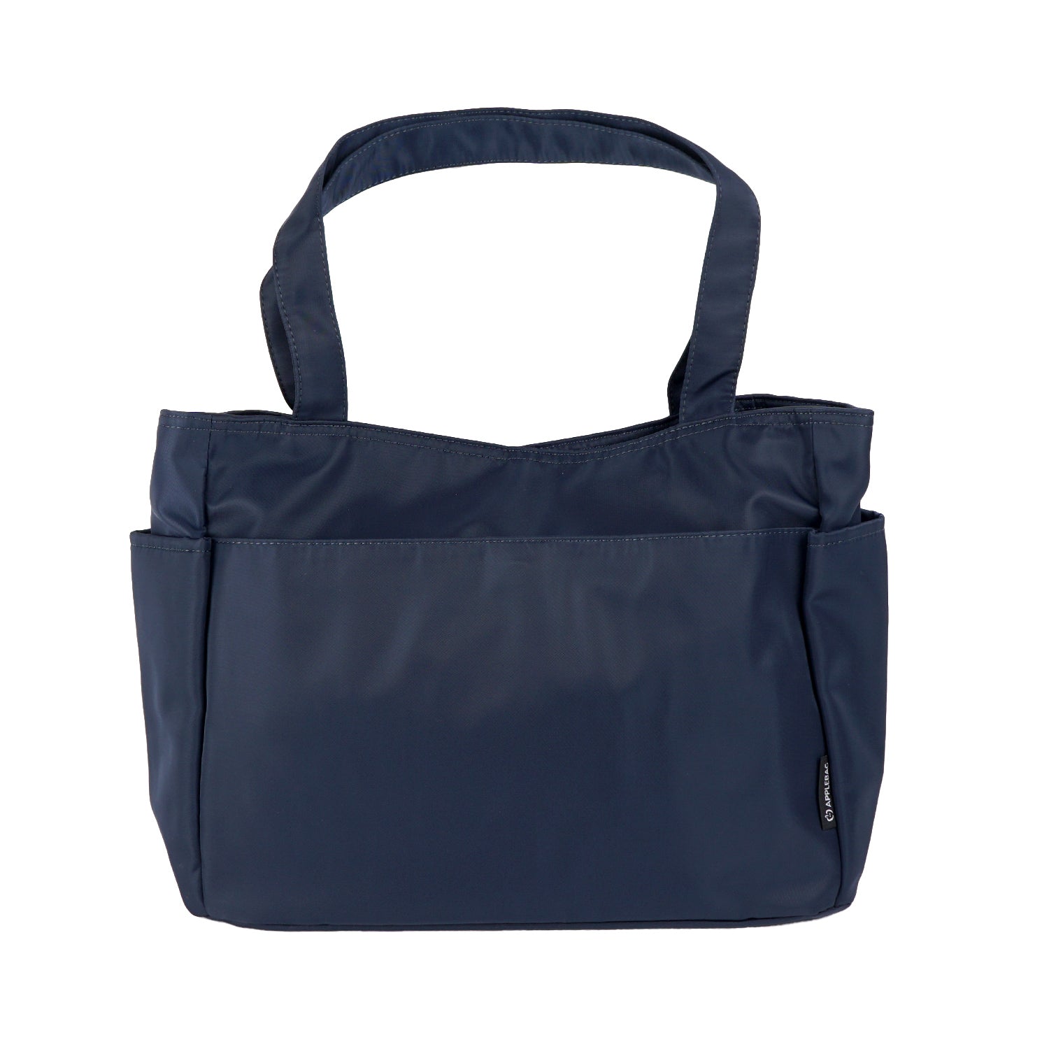 アップルバッグ APPLE BAG 中仕切り トートバッグ A4サイズ（ネイビー） ネイビー