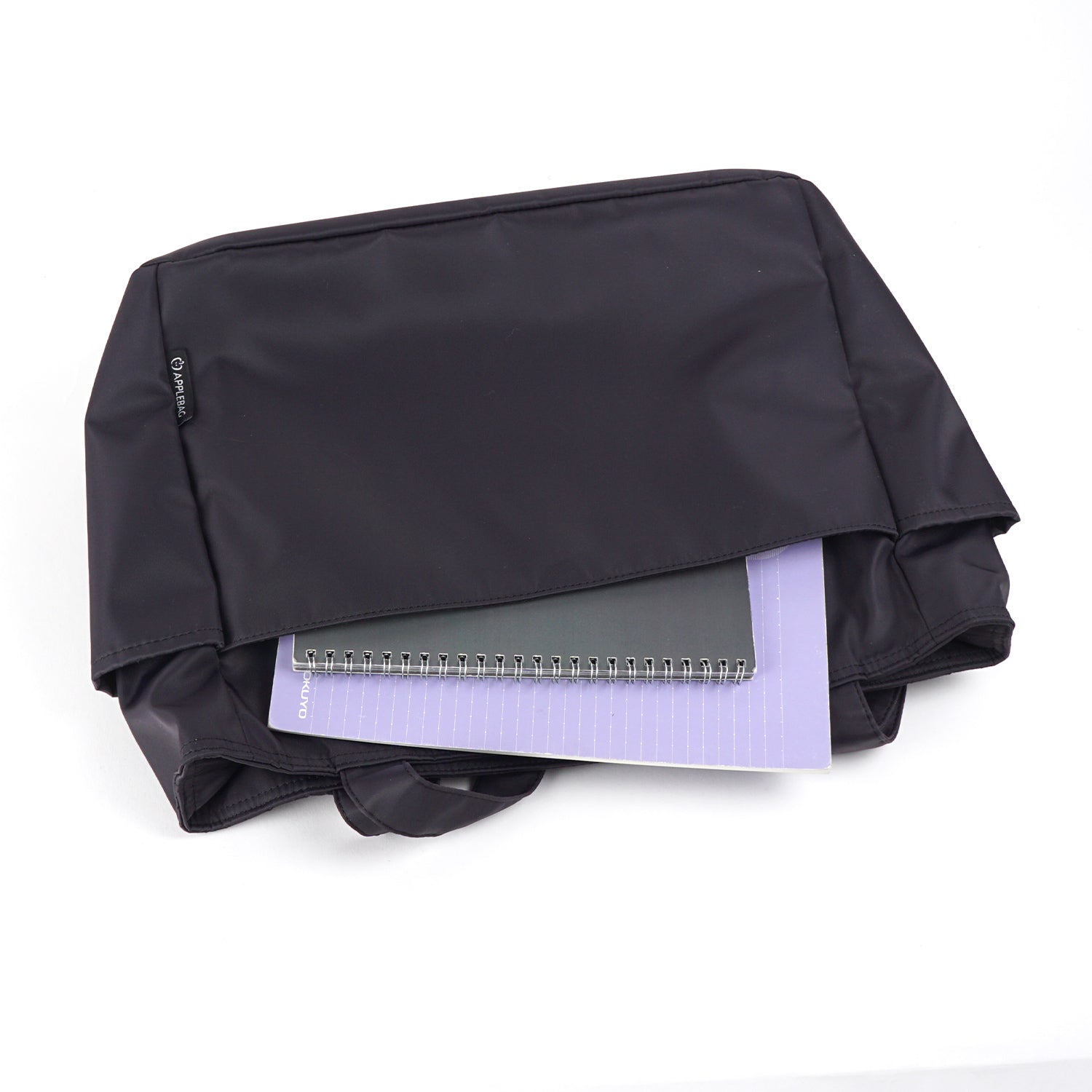 アップルバッグ APPLE BAG 中仕切り トートバッグ A4サイズ（ネイビー） ネイビー