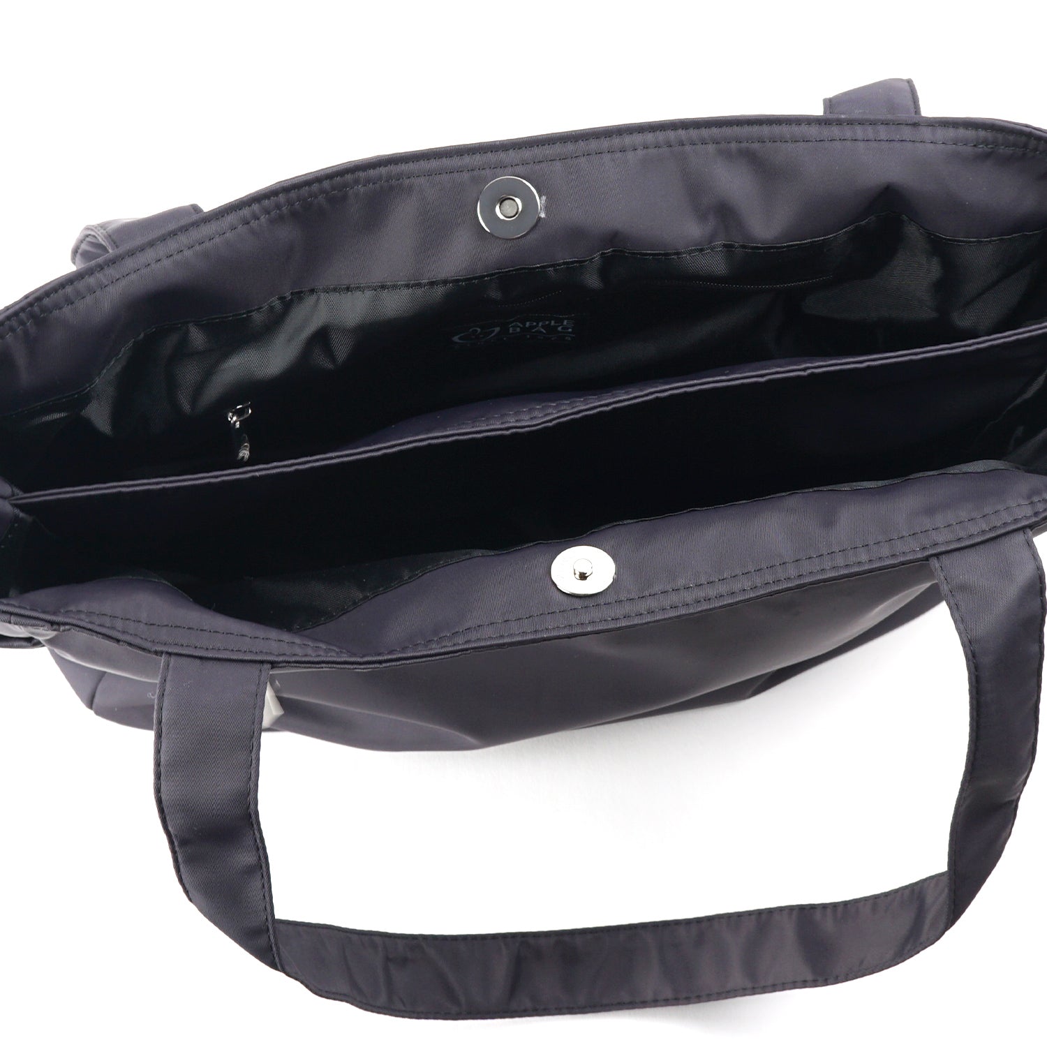 アップルバッグ APPLE BAG 中仕切り トートバッグ A4サイズ（ネイビー） ネイビー