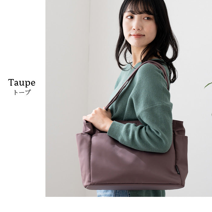 アップルバッグ APPLE BAG 中仕切り トートバッグ A4サイズ（ネイビー） ネイビー