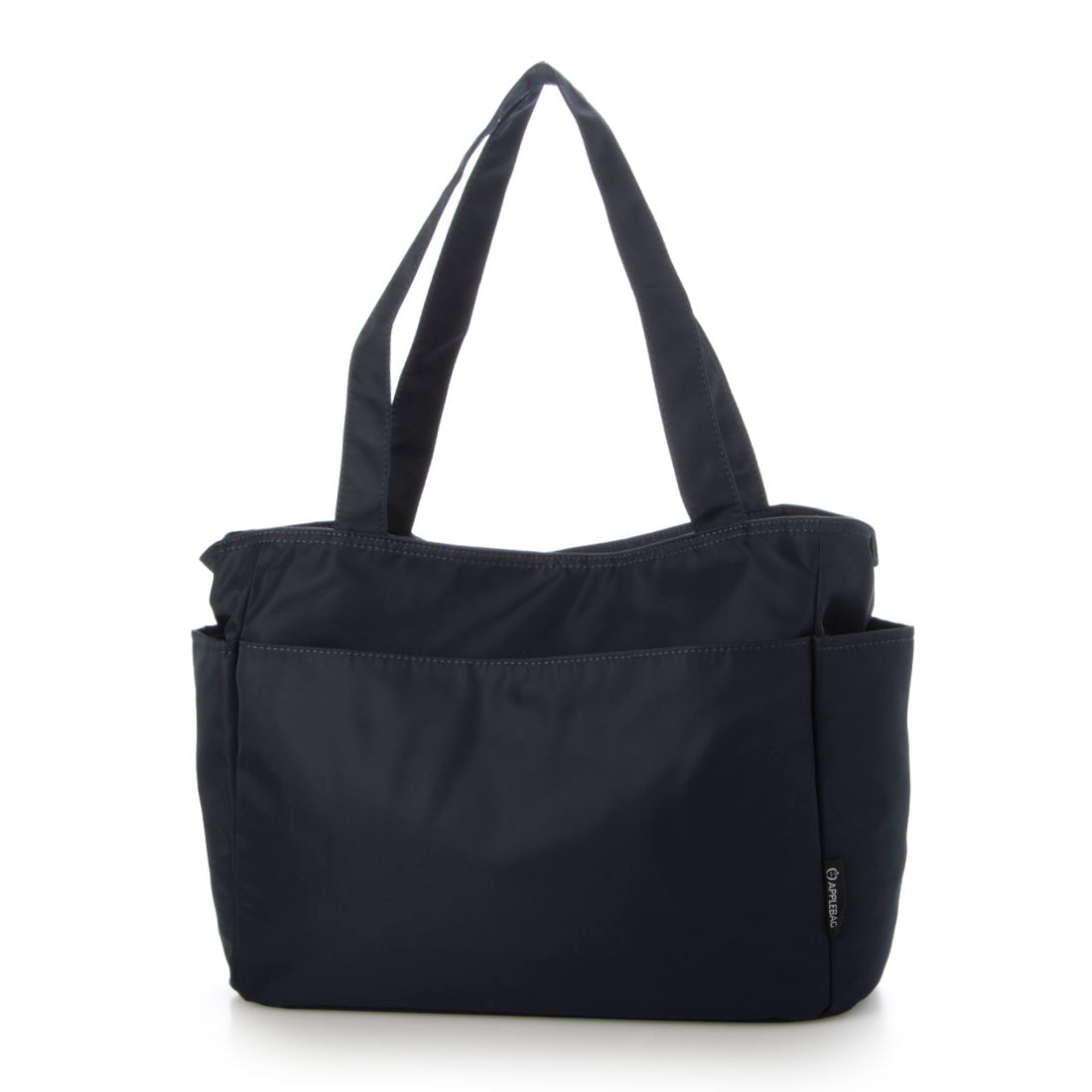 アップルバッグ APPLE BAG 中仕切り トートバッグ A4サイズ（ネイビー） ネイビー