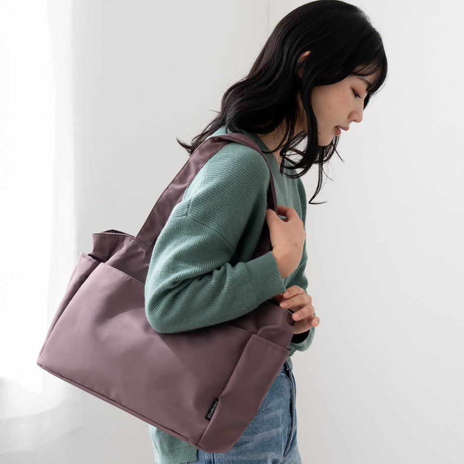 アップルバッグ APPLE BAG 中仕切り トートバッグ A4サイズ（トープ） トープ