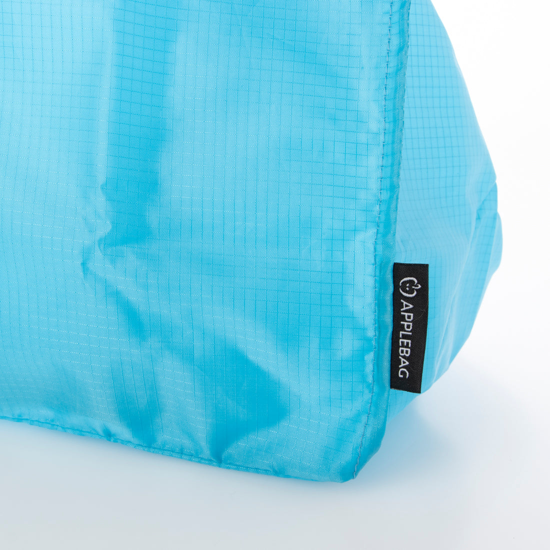 [APPLE BAG] アップルバッグ エコバッグ 冷温セパレート コンビニ袋サイズ 二層式 折り畳み可能（ターコイズブルー） ターコイズブルー