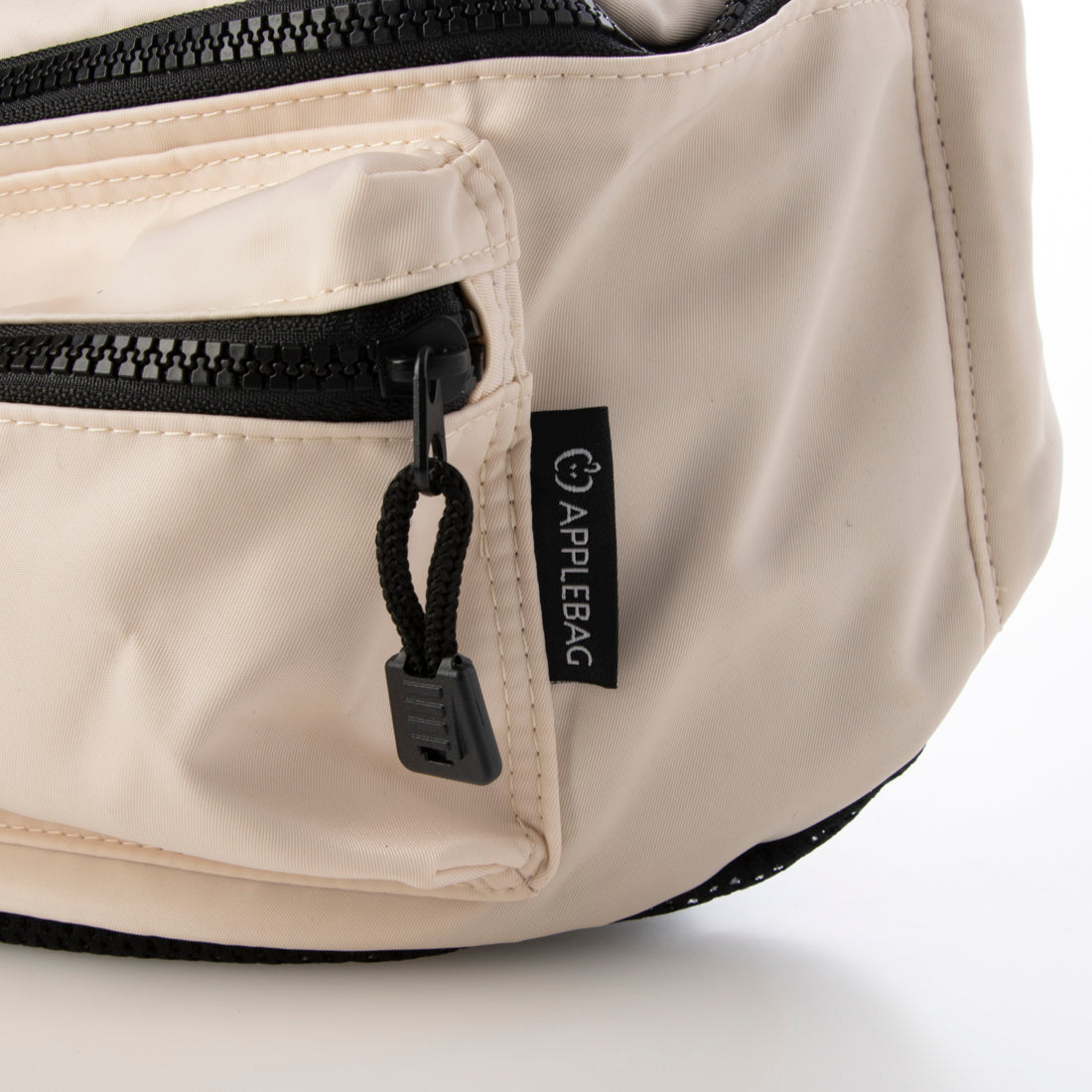アップルバッグ APPLE BAG ボディバッグ ウエストバッグ ワンショルダー（アイボリー） アイボリー