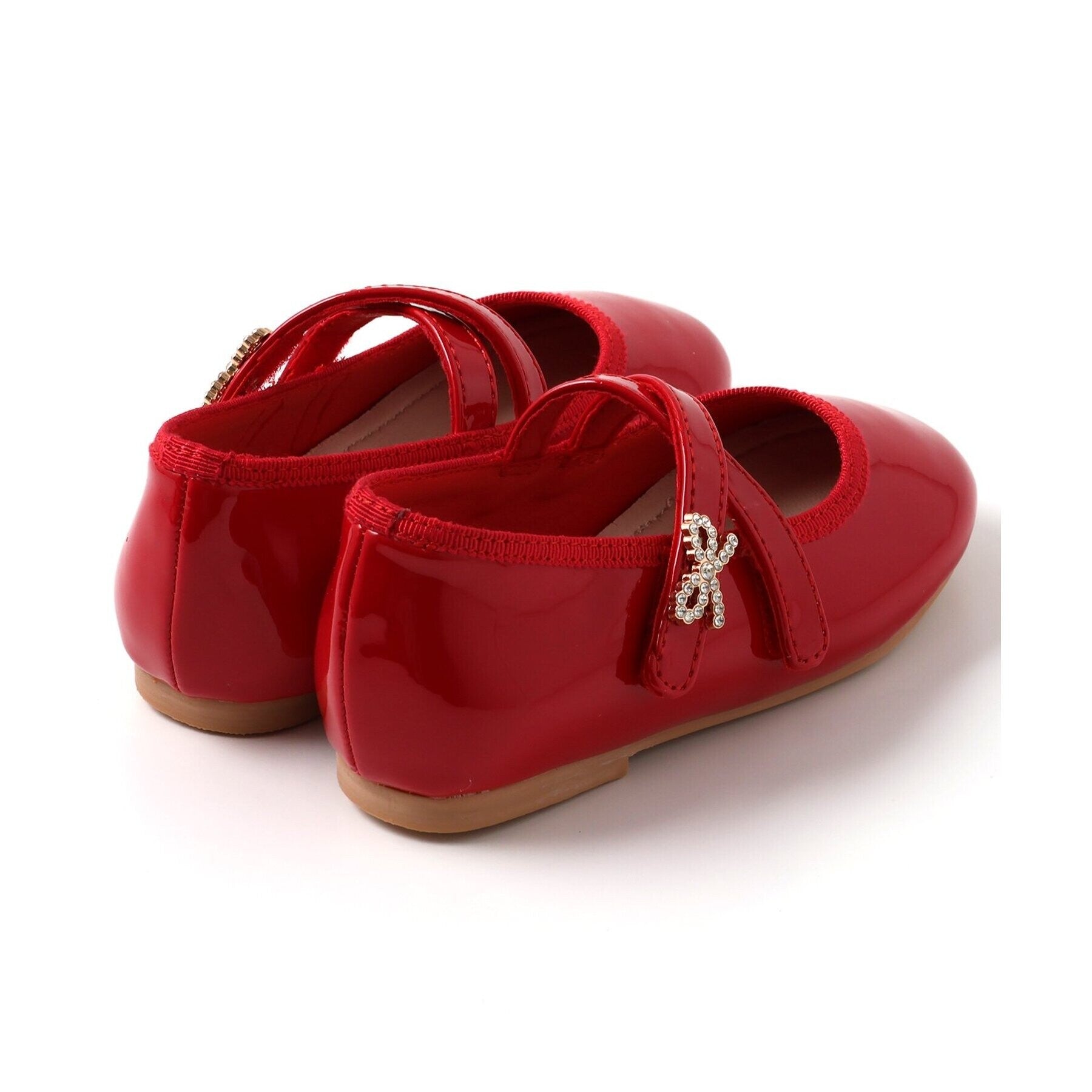 アプレ レ クール apres les cours リボンビジューパンプス （ブラック） ブラック