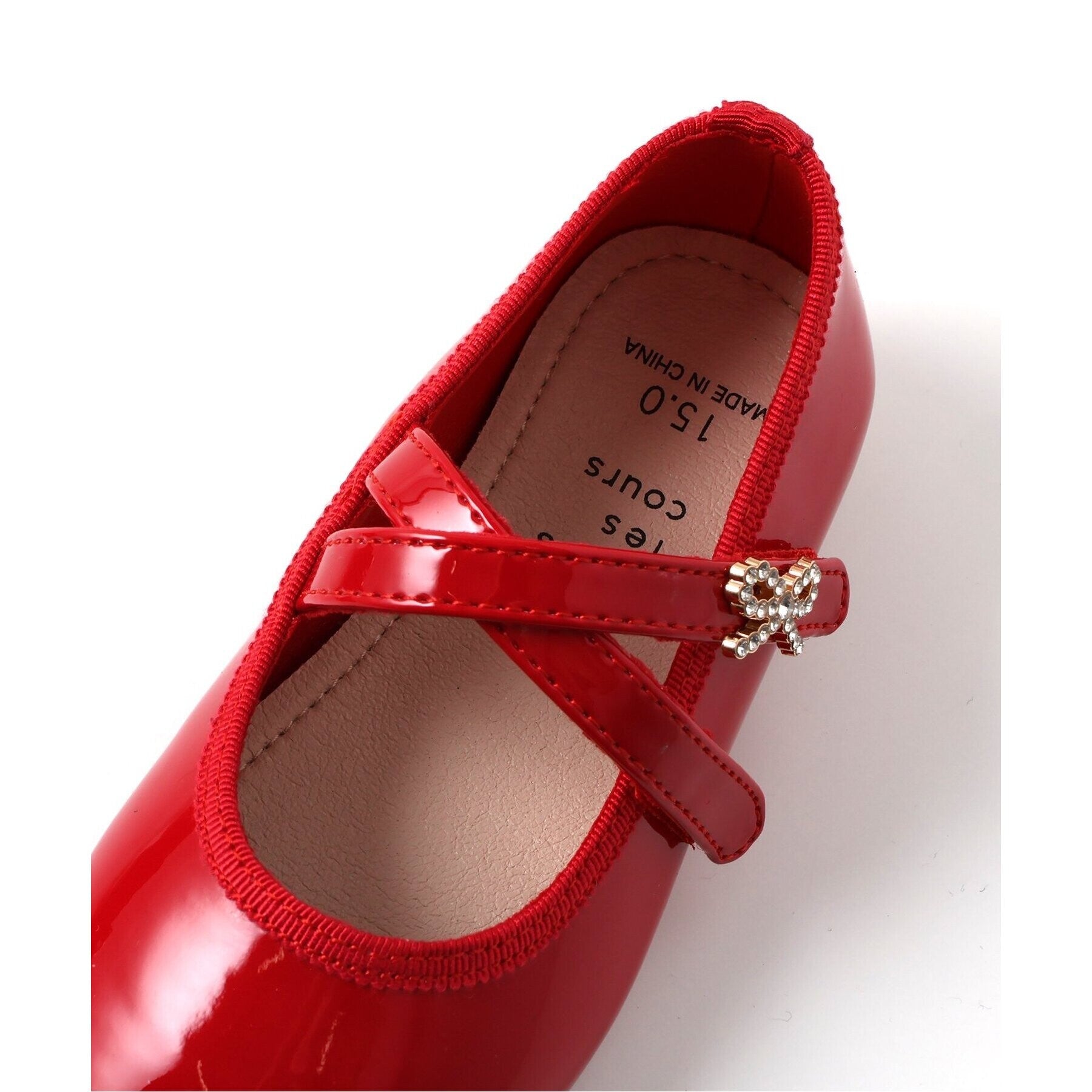 アプレ レ クール apres les cours リボンビジューパンプス （ブラック） ブラック