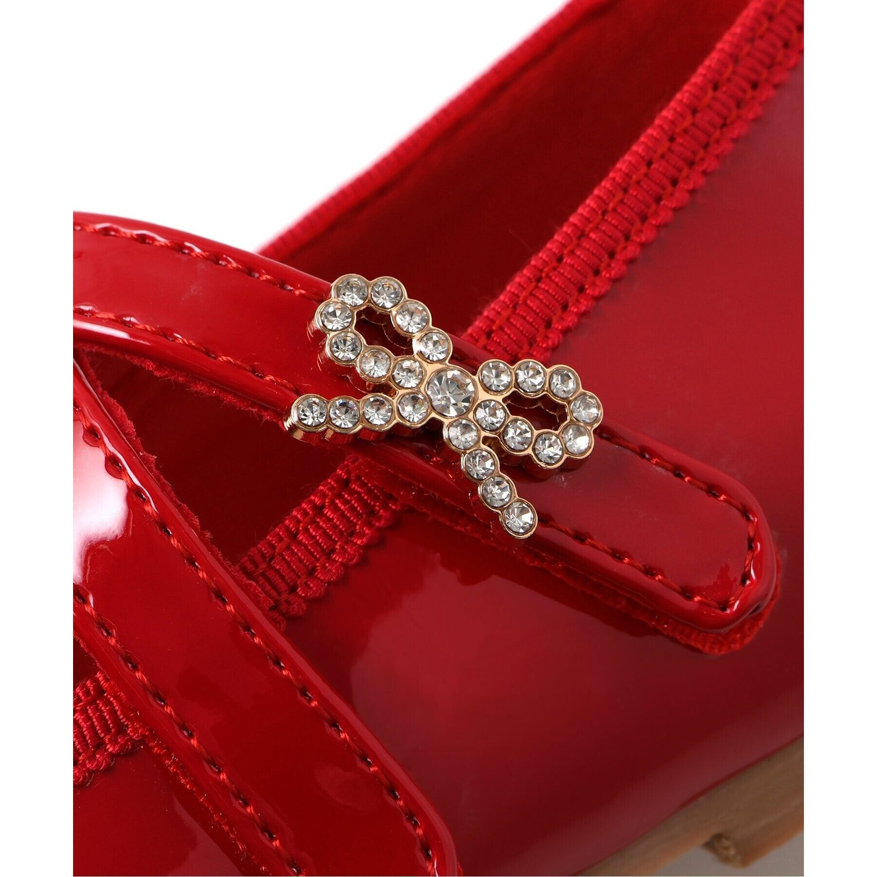 アプレ レ クール apres les cours リボンビジューパンプス （ブラック） ブラック