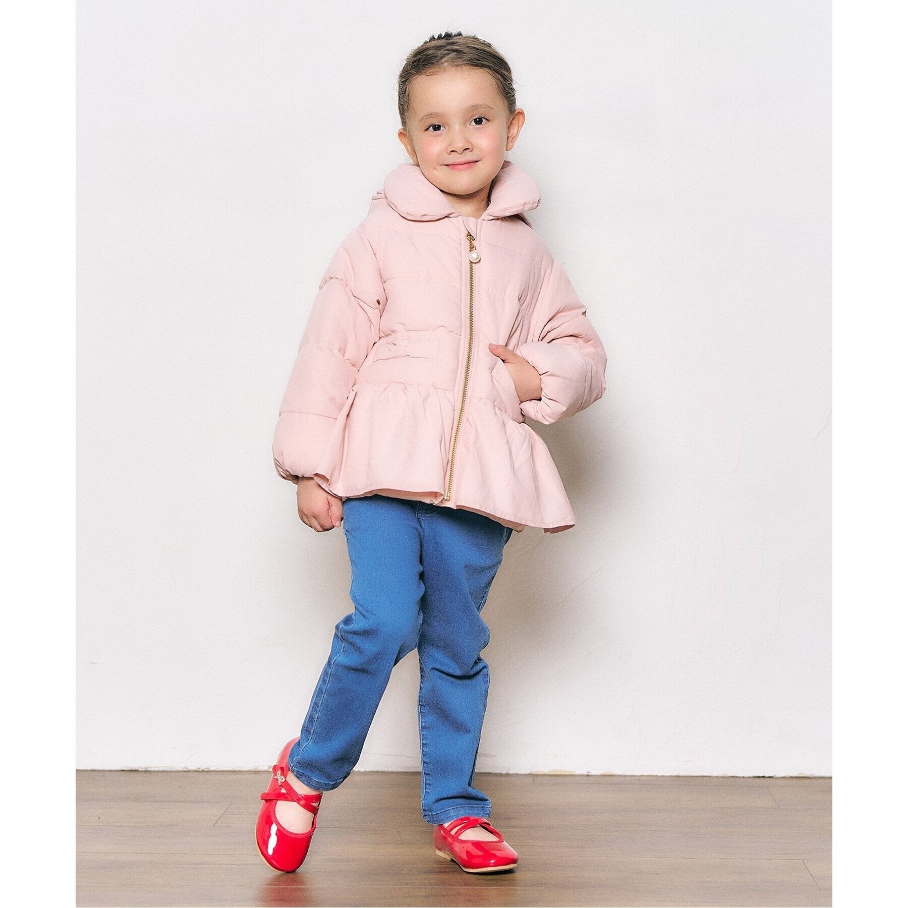 アプレ レ クール apres les cours リボンビジューパンプス （ブラック） ブラック