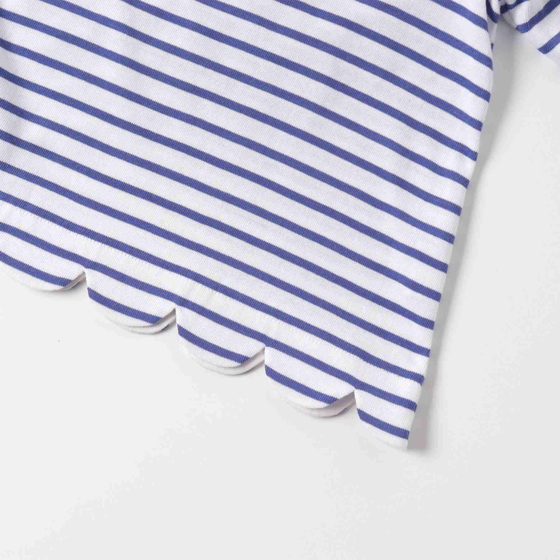 アプレ レ クール apres les cours スカラップリボンTシャツ