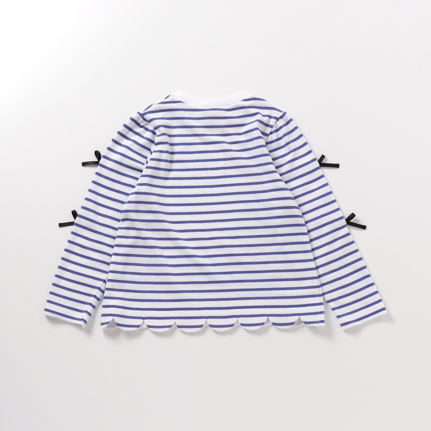 アプレ レ クール apres les cours スカラップリボンTシャツ
